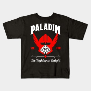 D&D Character Class Paladin Kids T-Shirt